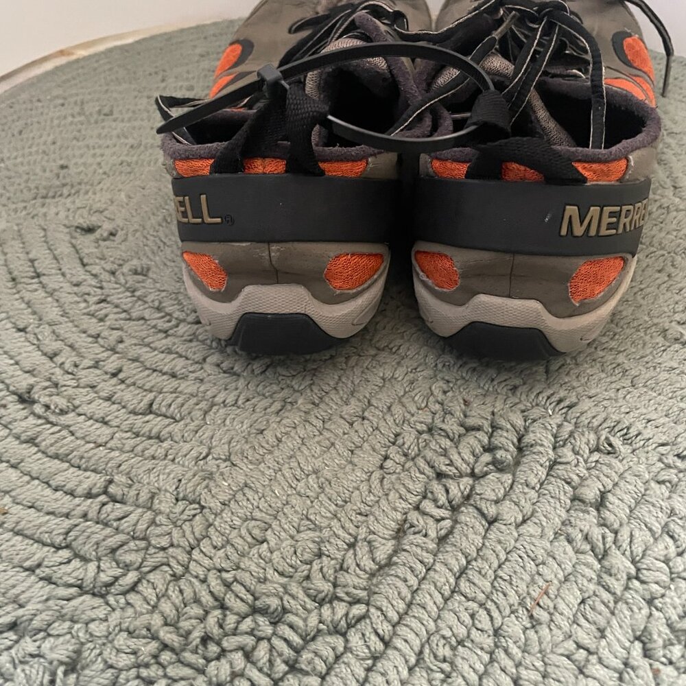 Merrell True Glove Barefoot Brindle and Harvest Pumpkin MENS 9.5 - Picture 7 of 8